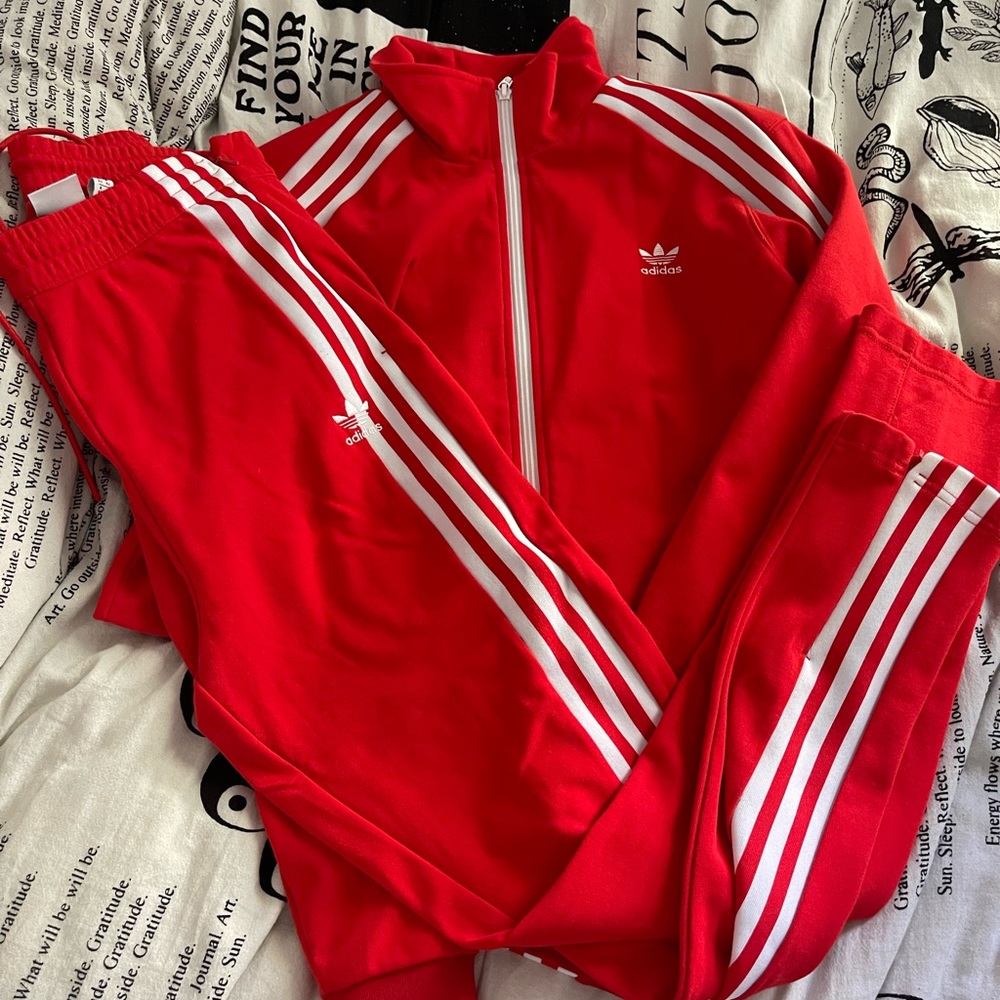 Adidas track suit